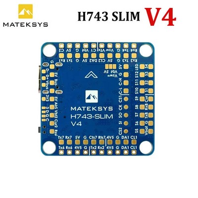Matek Mateksys H743 SLIM V4 STM32H743VIT6 Dual ICM42688P 2-8S Flight Controller 