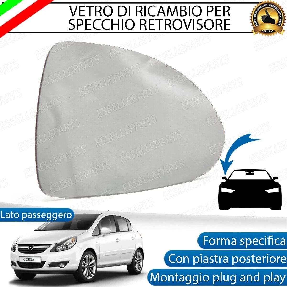 FANALE FANALINO SPECCHIO SPECCHIETTO RETROVISORE FRECCIA OPEL CORSA F FANALE FANALINO SPECCHIO SPECCHIETTO RETROVISORE FRECCIA OPEL CORSA F