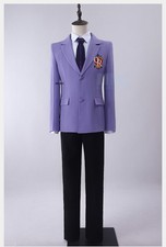 Anime Ouran High School Host Club Fujioka Haruhi Hallowen Juegos con disfraces Ropa Nueva
