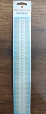 Mrs Grossman's Whisper Henry's Lace Stickers Two Sheets New In Pack  Border Long