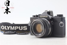 Film Tested   Exc 5   Olympus OM-2N Black 35mm Camera Zuiko 50mm f1.8 Lens JAPAN