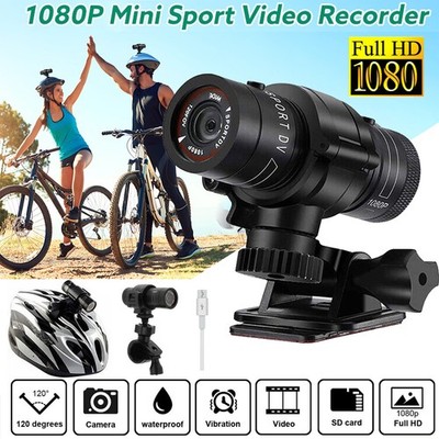 HD 1080P Action Sport Kamera Fahrrad Motorrad Helm F9 DV Videorecorder Geschenk