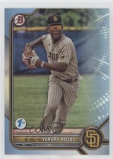 2022 Bowman Draft 1st Edition Sky Blue Foil Yendry Rojas #BD-2 0b3