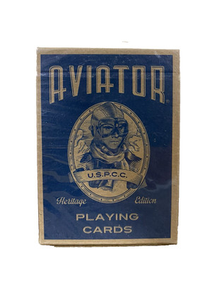 Aviator Heritage Edition Playing Cards   Dan & Dave   USPCC   New/Sealed