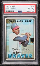 1967 Topps Felipe Alou #530 PSA 6 1q7