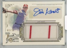 Jim Kaat  2025 TOPPS ALLEN&GINTER AUTO&Jersey #AGAR-JK 【02/10】 Chicago White Sox