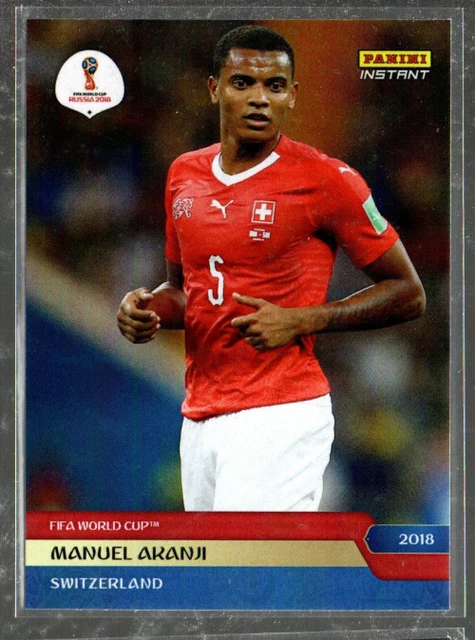 2018 Panini Instant World Cup #208 Manuel Akanji/88*