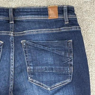 BKE Payton Jeans Womens 30x31.5 Dark Wash Mid Rise Bootcut Denim