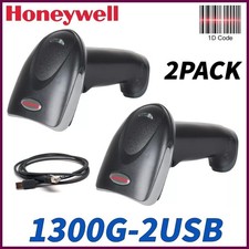 Image of 2PCS Honeywell Hyperion 1300G-2USB Handheld Reader Barcode Scanner W/ USB Cable