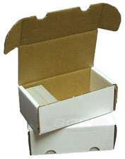 10 BCW 400 Count Cardboard Trading Card Storage Boxes Sport Holder Case Game