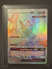Morgenschwingen Necrozma GX 161/156 Rainbow Rare Pokemon Ultra Prism UPR Deutsch