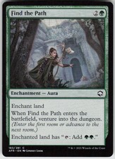 Find the Path 183 Adventures in the Forgotten Realms Magic: The Gathering LP