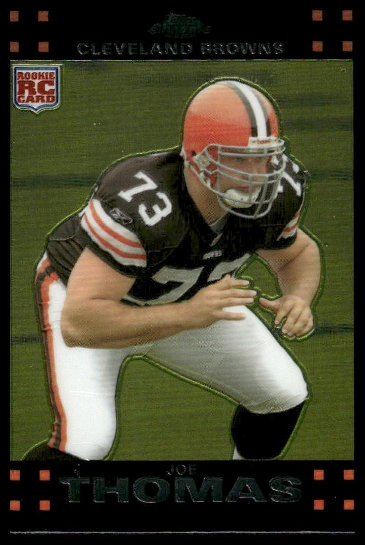 Joe Thomas Rookie RC 2007 Topps Chrome #TC264 Cleveland Browns