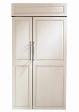 Monogram 42" Counter Depth Built-In Side by Side Smart Refrigerator - ZIS420NNII