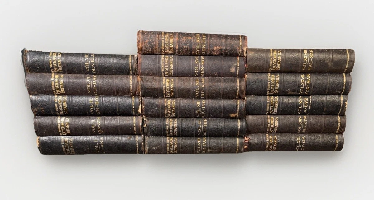 Encyclopedias Americana 1900-1949 Antiquarian & Collectible Books