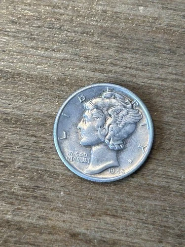 1940S Mercury Dime AU