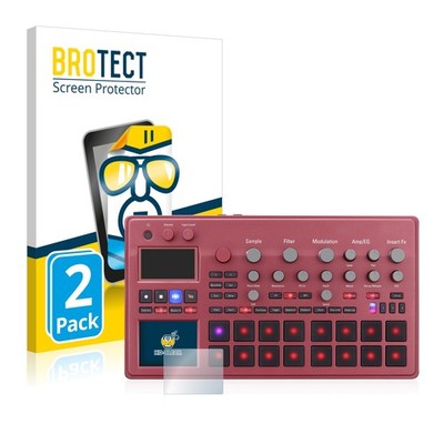 2x Display Schutz Folie für KORG electribe Sampler Zubehör Transparent