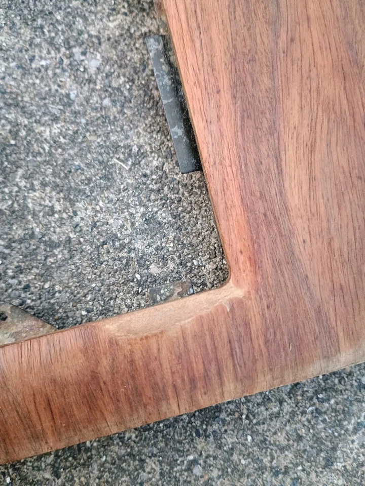 Palanca de cambios consola central BMW E23 moldura madera 735i 745i 733i Foto 3 de 3