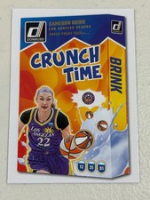 2025 Panini WNBA Donruss CAMERON BRINK #17 Crunch Time Press Proof Card Sparks
