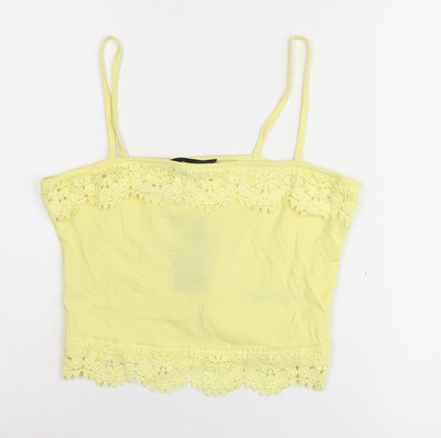 New Look Damen Tanktop gelb Camisole
