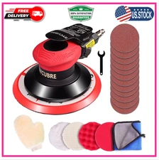 Pneumatic Air Sander – 5-Inch DA Palm Sander, High-Speed Random Orbital Sa