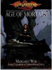 Dragonlance Age of Mortals Campaign Setting Companion by Margaret Weis HC