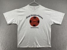 Vintage BNSF Burlington Northern Railway T-Shirt Chicago Mens Size 2XL