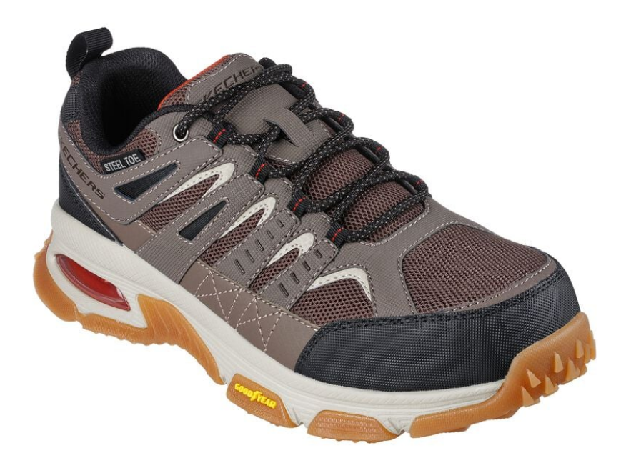 Skechers Men's Slip Resistant Steel Toe EH Work Shoe 200140 | eBay