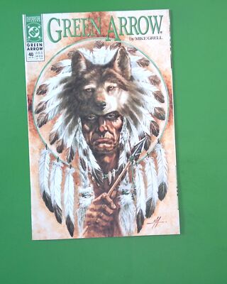 GREEN ARROW #40 VOL. 2 HIGH GRADE DC COMIC BOOK TS79-77