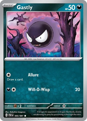 Gastly 055/091 SV: Paldean Fates