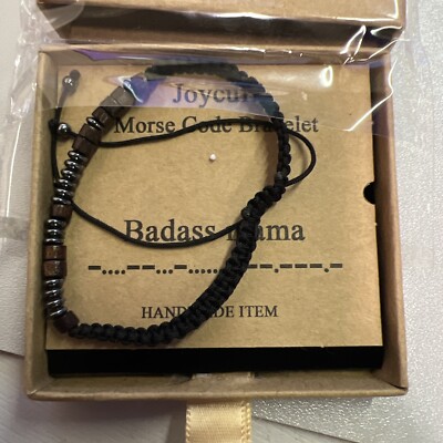 Joycuff Morsecode Armband - Badass Mama
