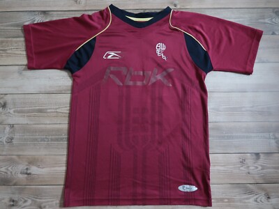 Rare Reebok football shirt Bolton Wanderers Jersey Ricardo Vaz Te