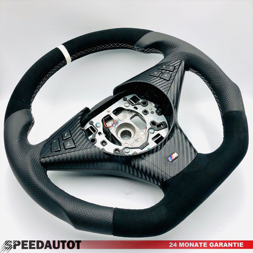 Tausch Abgeflacht Alcantara Lederlenkrad Für BMW E46 E39 X5 Multif Und Airbag