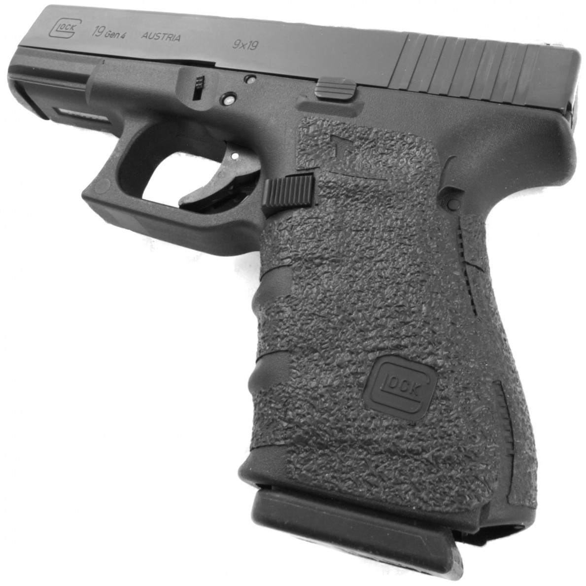 Talon Grips Glock 19 23 25 32 38 Gen 4 Med Bckstrp Free Sticker