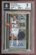 Deron Williams 2010-11 Leaf Limited Auto Patch Serial #d 1/5 Utah Jazz BGS 9 10