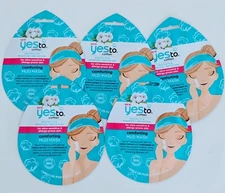 Yes to Cotton Protects & Minimizes Irritation Ultra-Sensitive Mud Mask 5 pack