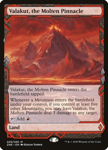 Mint/Near-Mint, French - 1 x MTG Valakut, the Molten Pinnacle