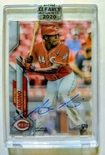 2020 ARISTIDES AQUINO Topps Clearly Authentic Rookie Auto Reds RC