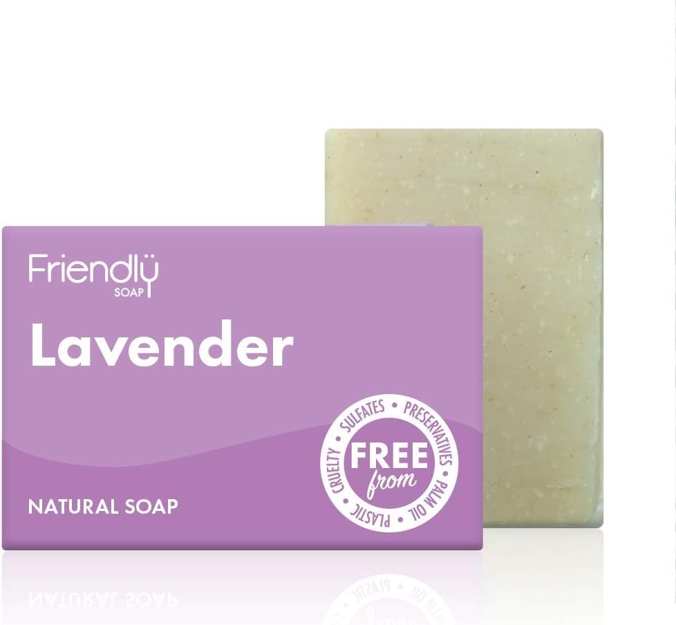 Friendly Soap Lavender Soap 95g - Image 2