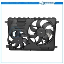 Electric Radiator Condenser Cooling Fan Assembly For 2008 2009 2010 Volvo V70