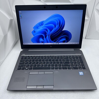 HP Zbook 15 G6 Laptop, 15.6-inch, i5-9400H, 16GB, 256GB SSD