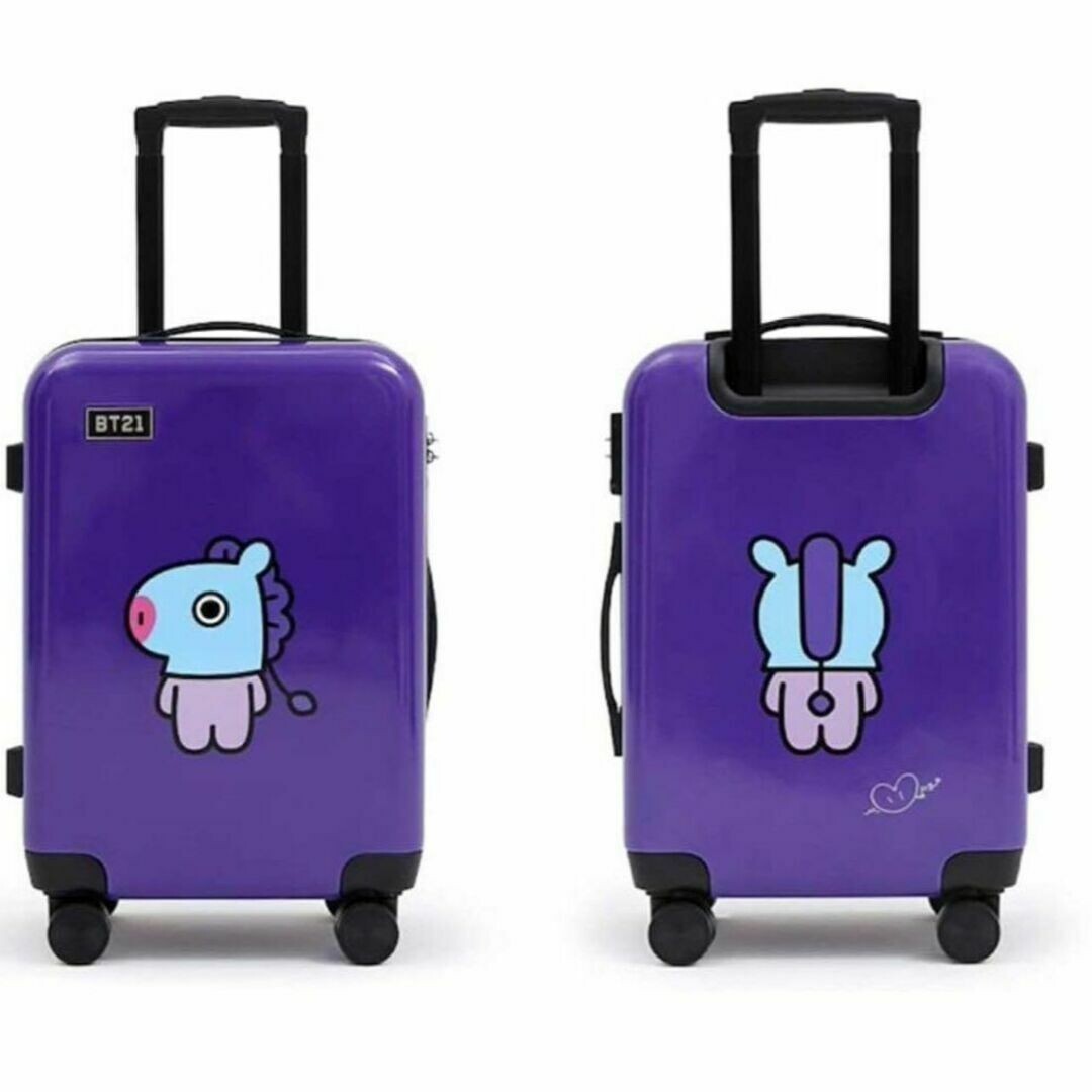 BTS BT21 LINE Friends Carry Case Travel Bag Suitcase 20 in