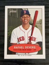 2020 Topps Heritage 1971 Bazooka Numbered Test Rafael Devers #23