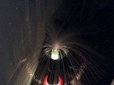 Rare Vintage Coke Coca Cola Fiber Optic Color Changing LAMP