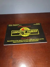 1988 Corvette Clocks By Roger Advertising Booklet Catalog