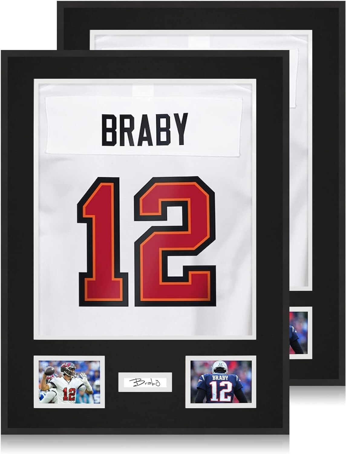 Aluminum Jersey Frame Display Case 2 Pack, Lightweight & Durable Metal Jersey-image