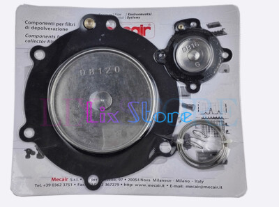 diaphragm   MECAIR DB120 solenoid valve high temperature rubber DB16 1PC #T1*