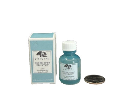 Origins Super Spot Remover Acne Treatment Gel with Salicylic Acid 0.3 oz NIB