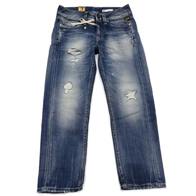 G-STAR Damen Rugby Destroy Ford Kate Tapered Jeans UVP 80£