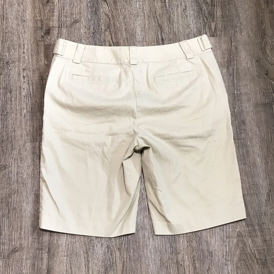 Bermudas GN Greg Norman ~ Talla 10 ~ Marrón Claro ~ tiro medio ~ entrepierna de 9,5" Foto 4 de 4
